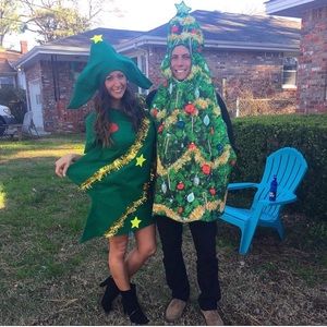 Women’s SANTACON tree costume dress!
